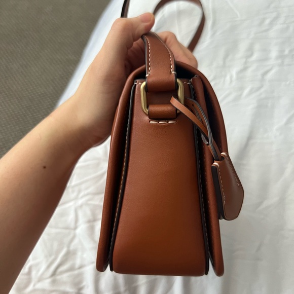 Coach Studio Shoulder Bag In Signature Jacquard With Penguin Motif - Picture 8 of 10